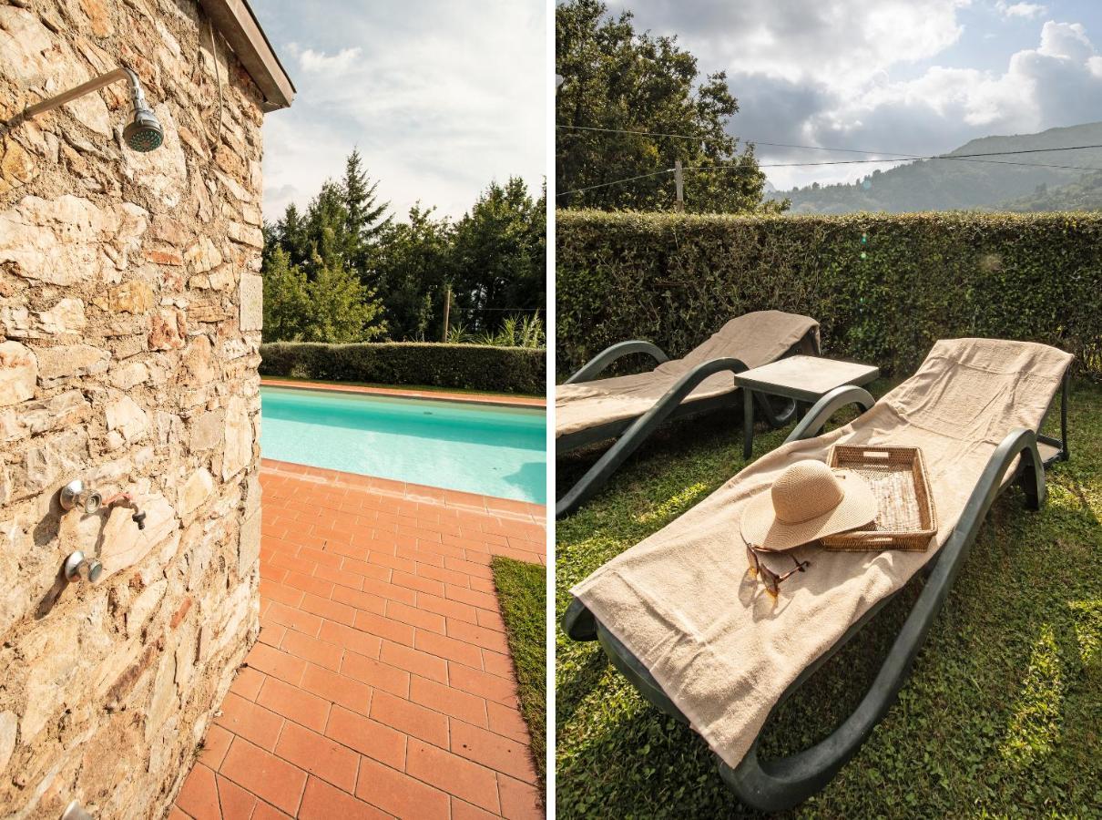 Casetta Di Butia, Mimosa Apartment Borgo a Mozzano Exteriör bild