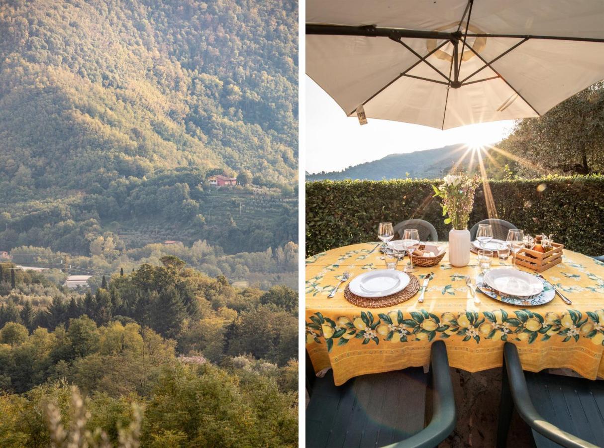 Casetta Di Butia, Mimosa Apartment Borgo a Mozzano Exteriör bild